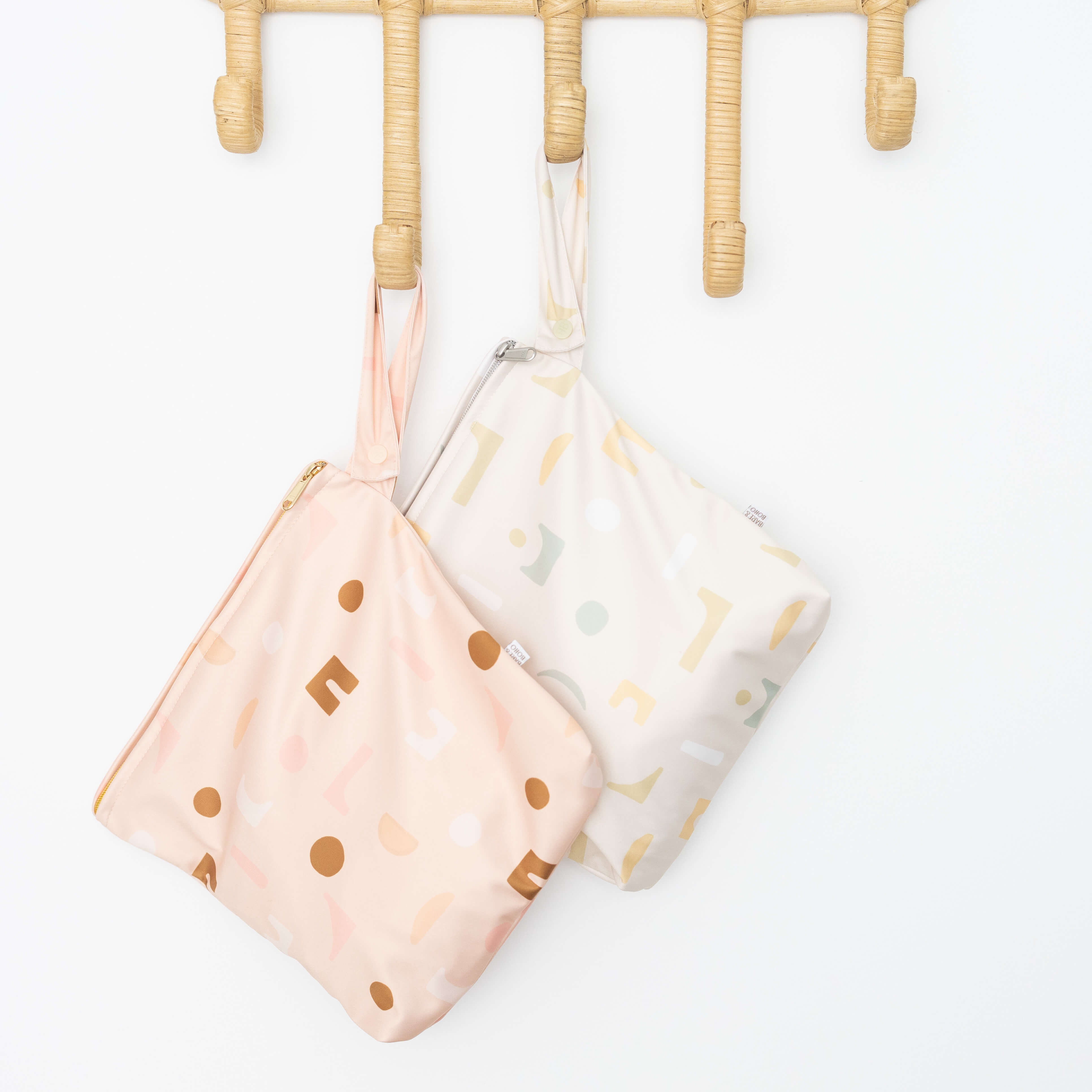Wet Bag | Blush Shapes