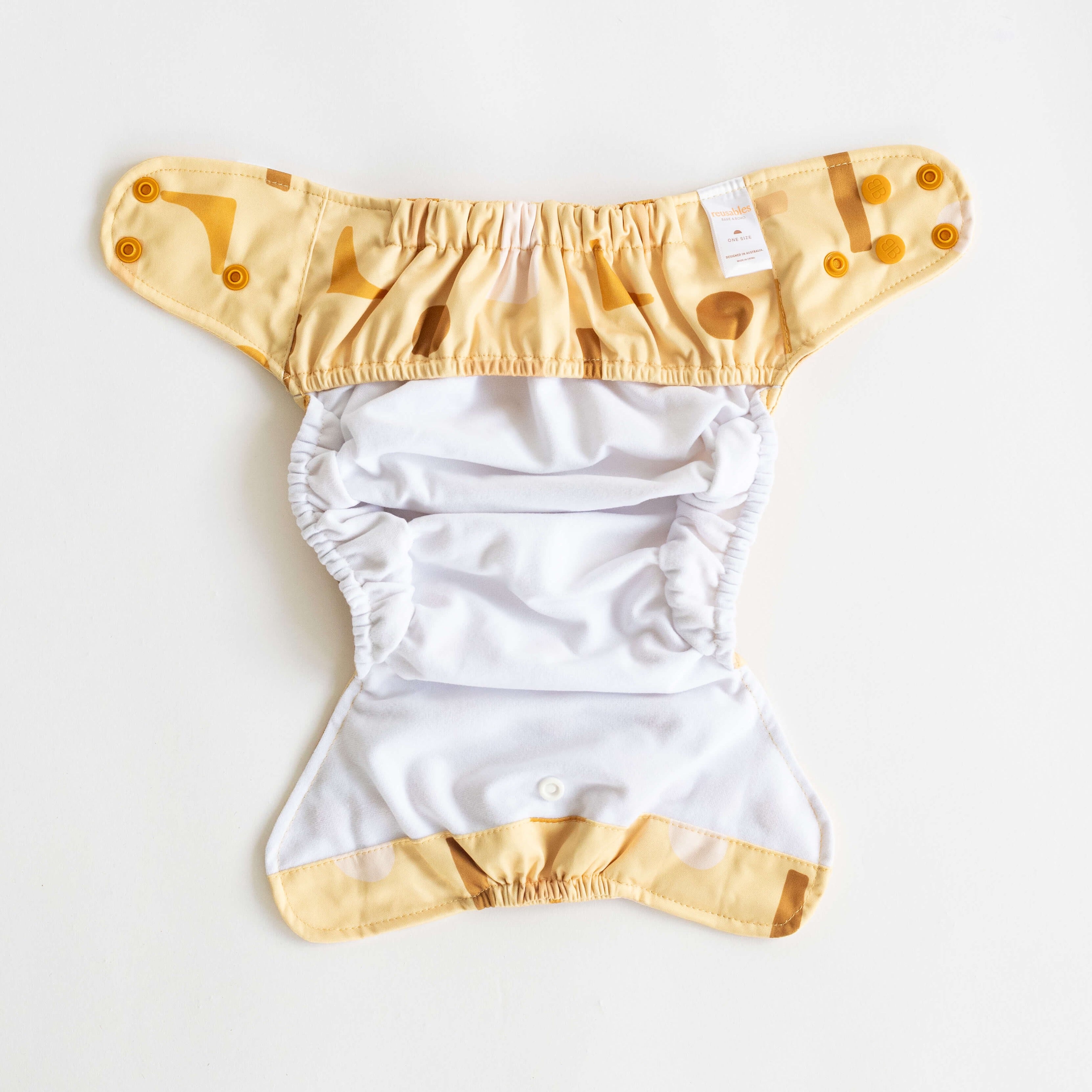 Reusable Nappy Soft Cover | Apricot Shapes