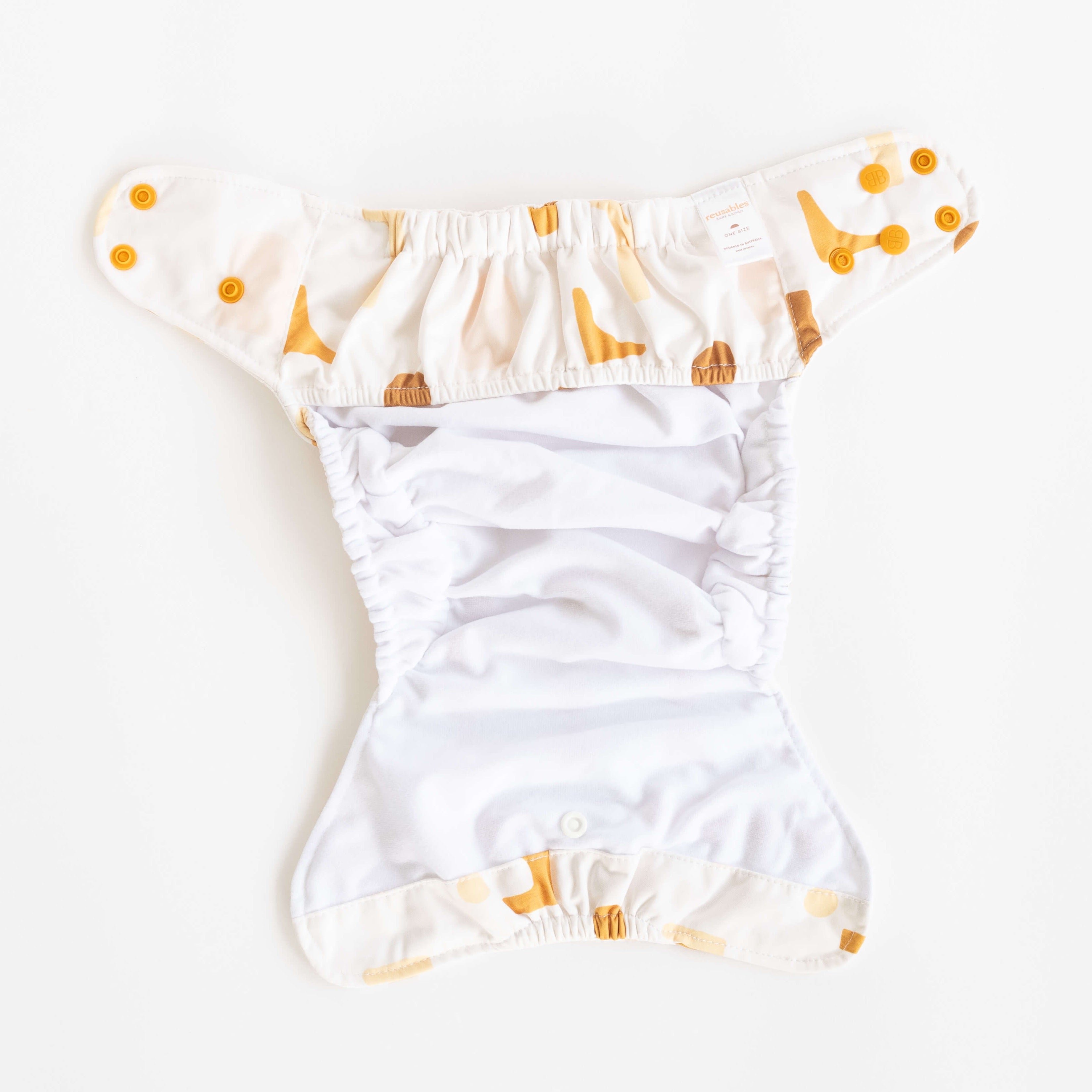 Reusable Nappy Soft Cover | Fresh Apricot