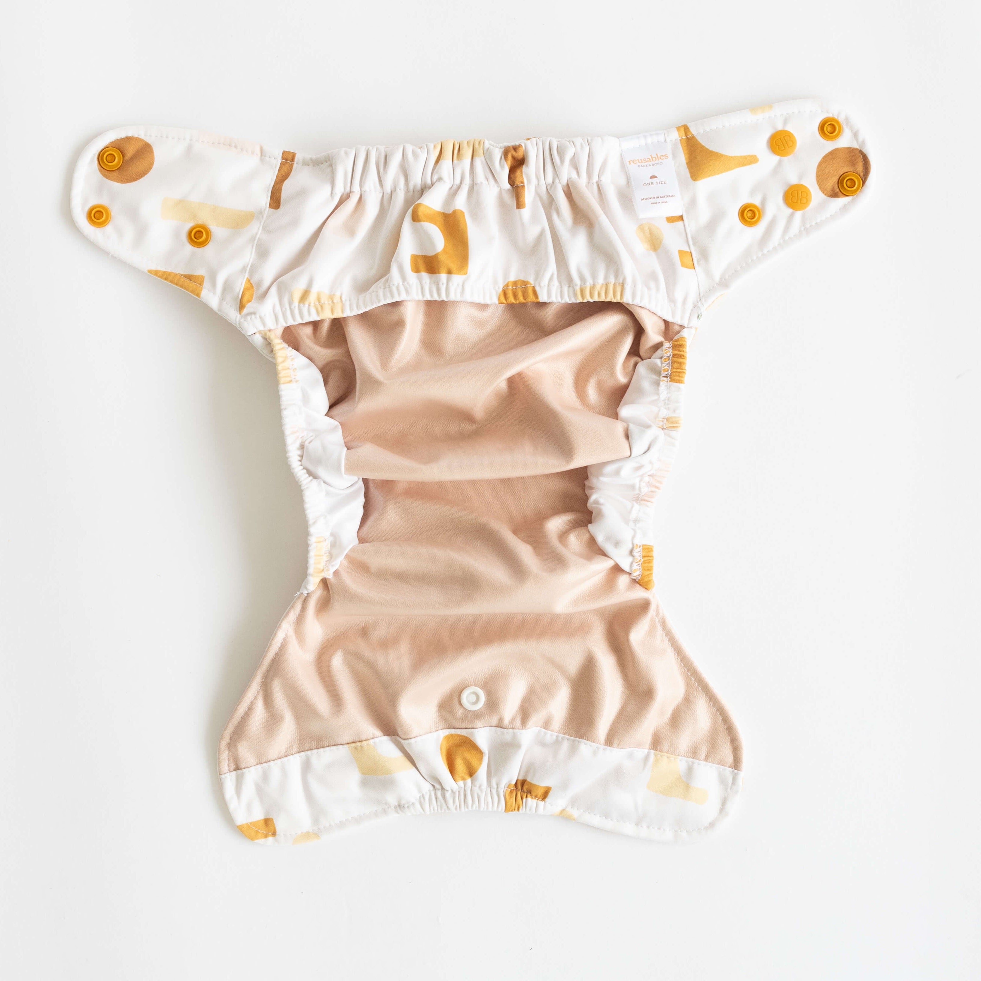 Reusable Nappy Flexi Cover | Fresh Apricot