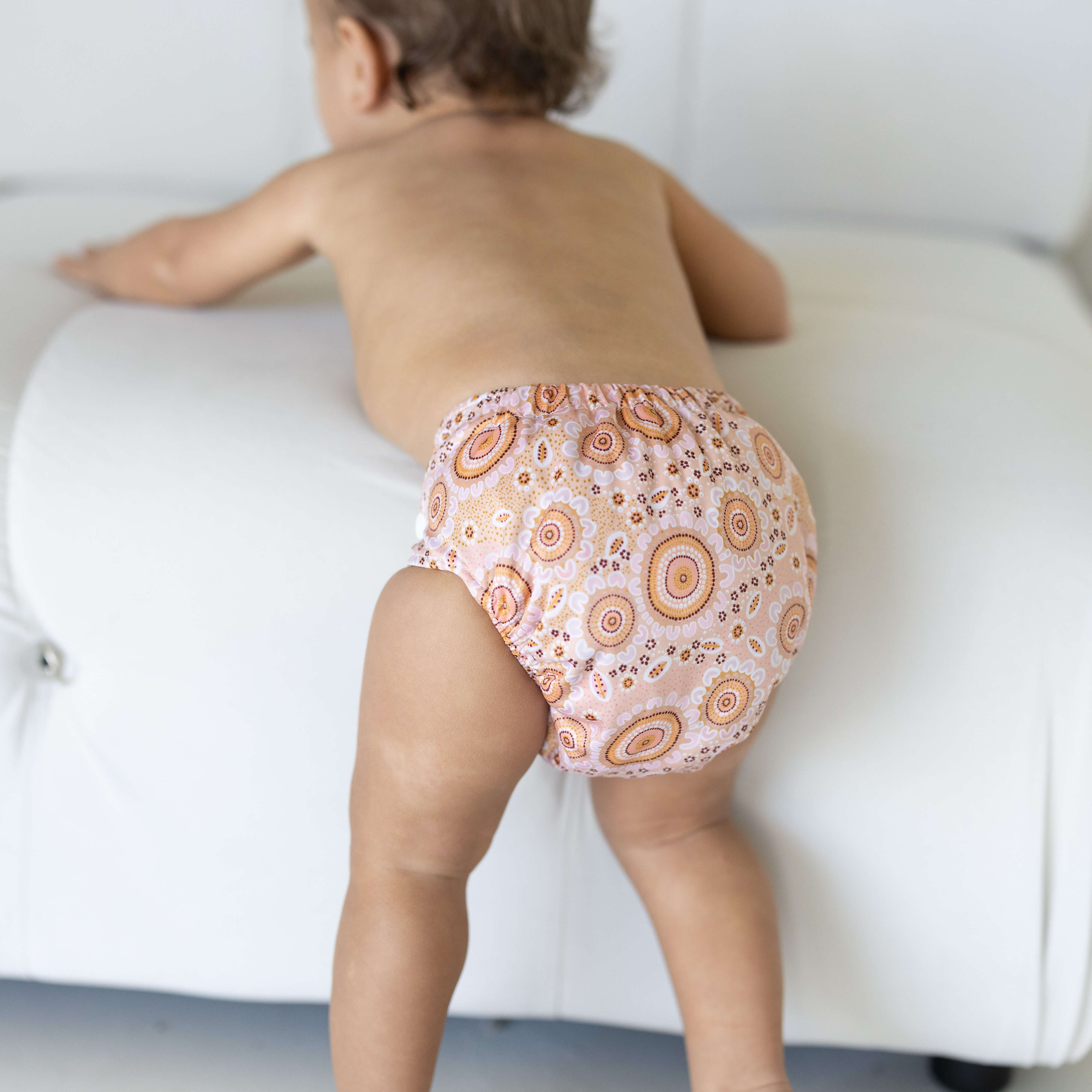 One Size Everyday Flexi Cover Nappy Bundle | Jellyfish Tide