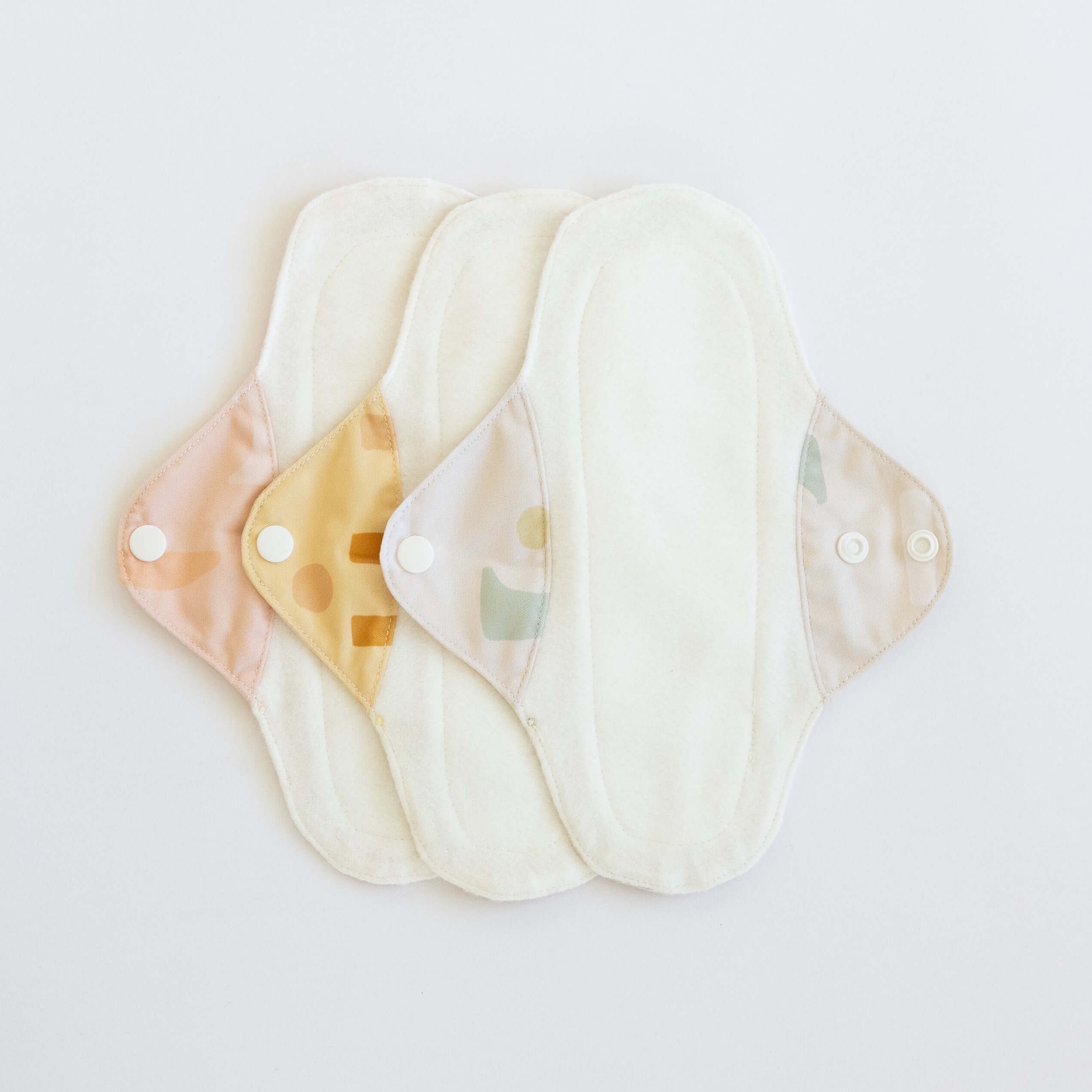 Reusable Cloth Pads | 3 Pack Shapes