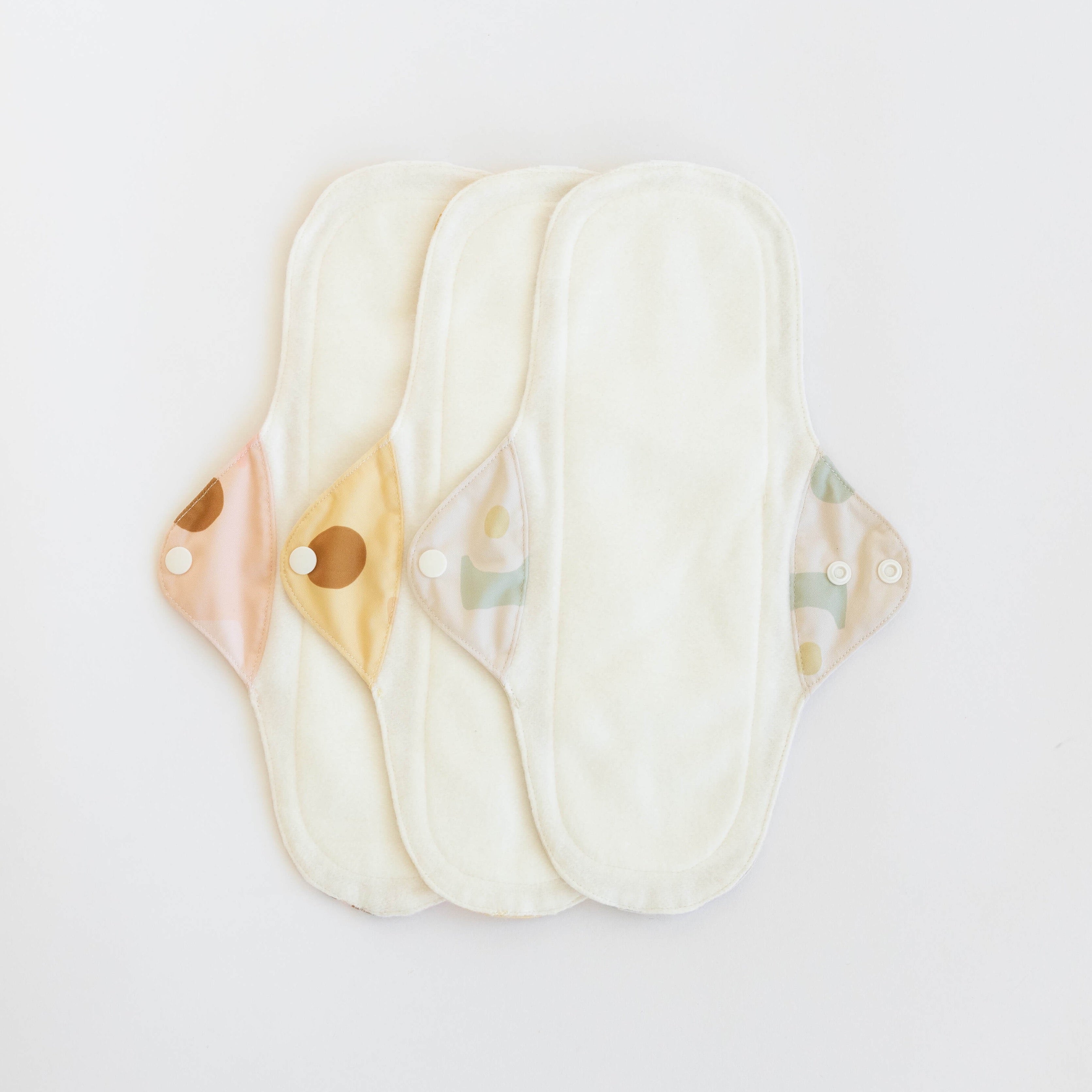 Reusable Cloth Pads | 3 Pack Shapes