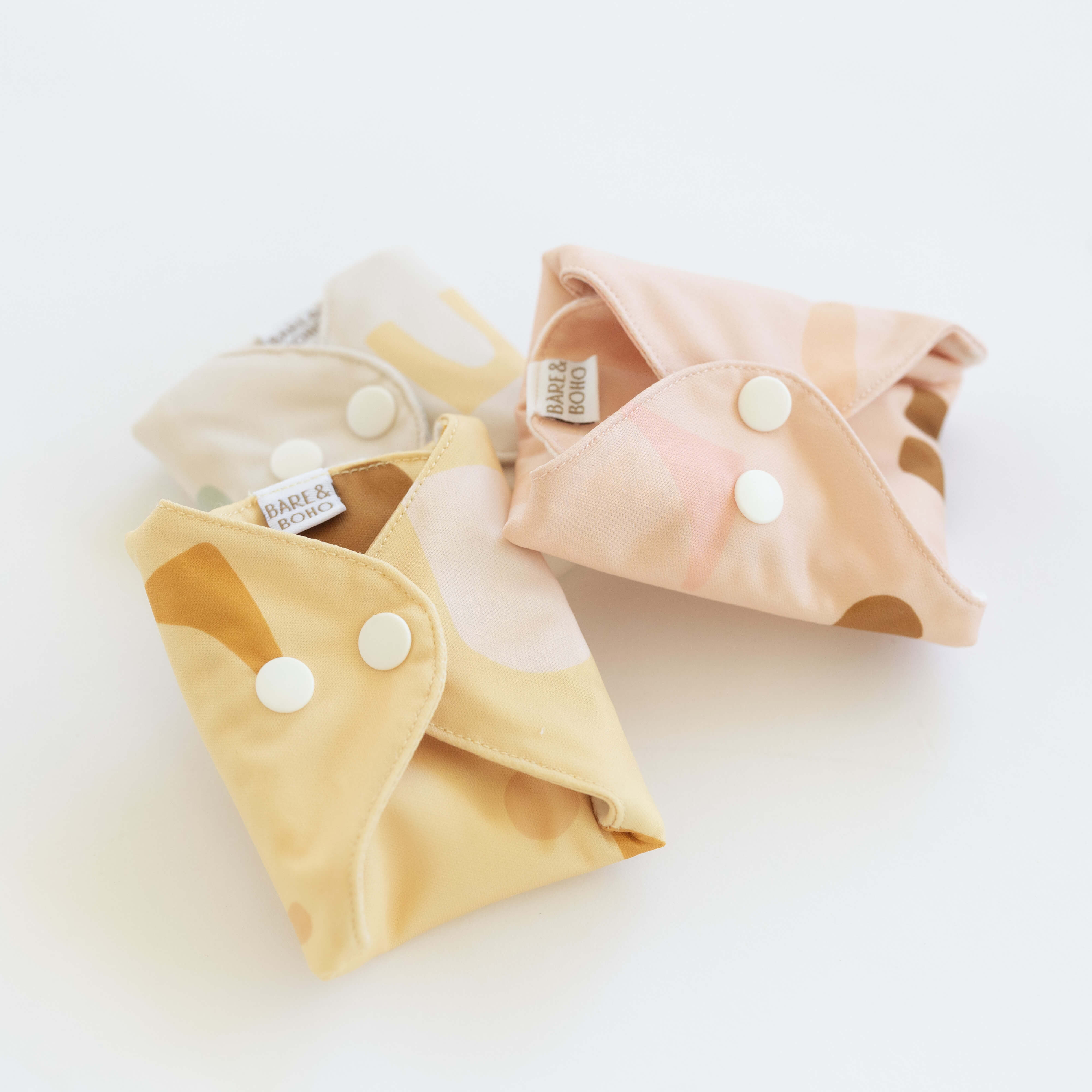 Reusable Cloth Pads | 3 Pack Shapes