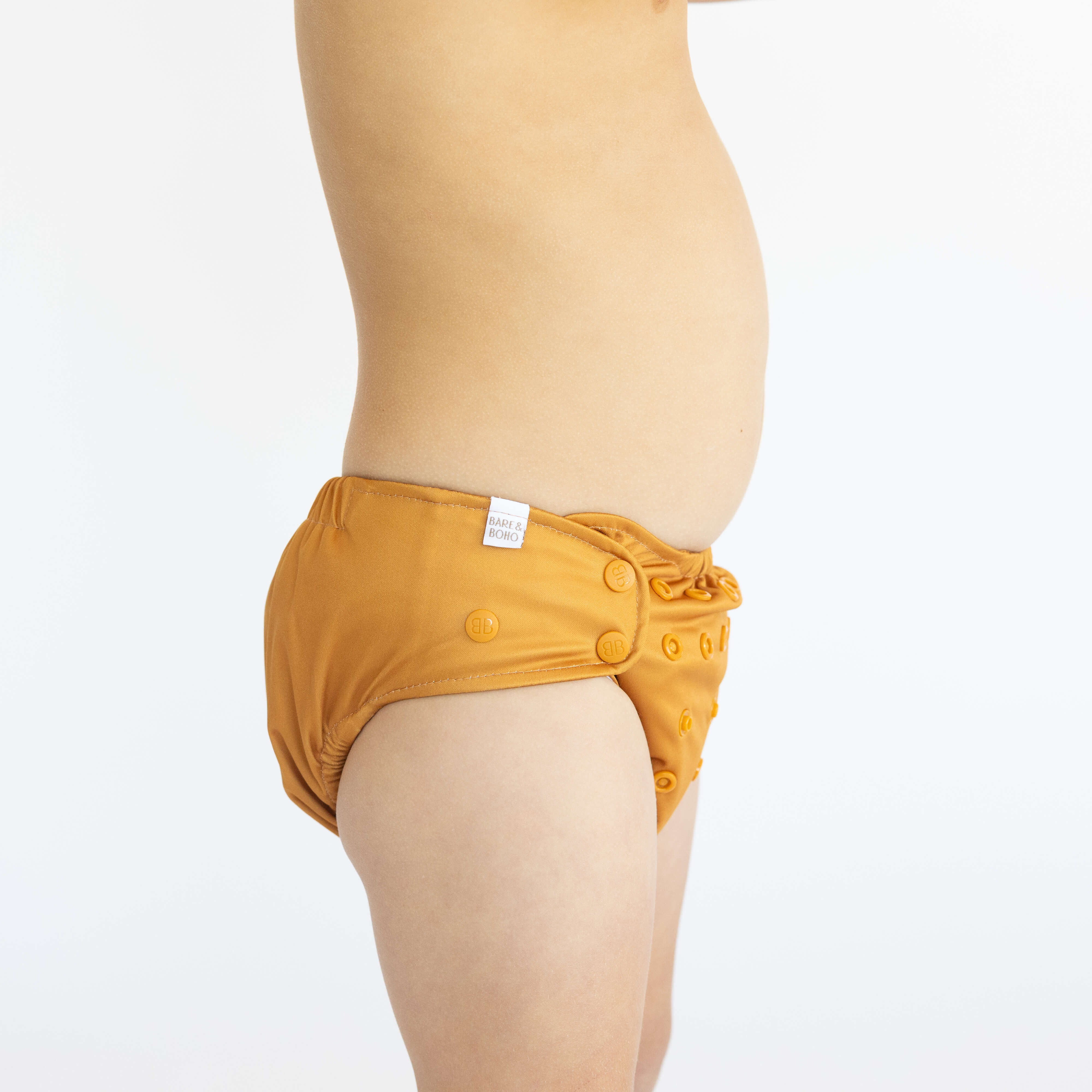 Reusable Soft Cover Nappy 2.0 | Apricot