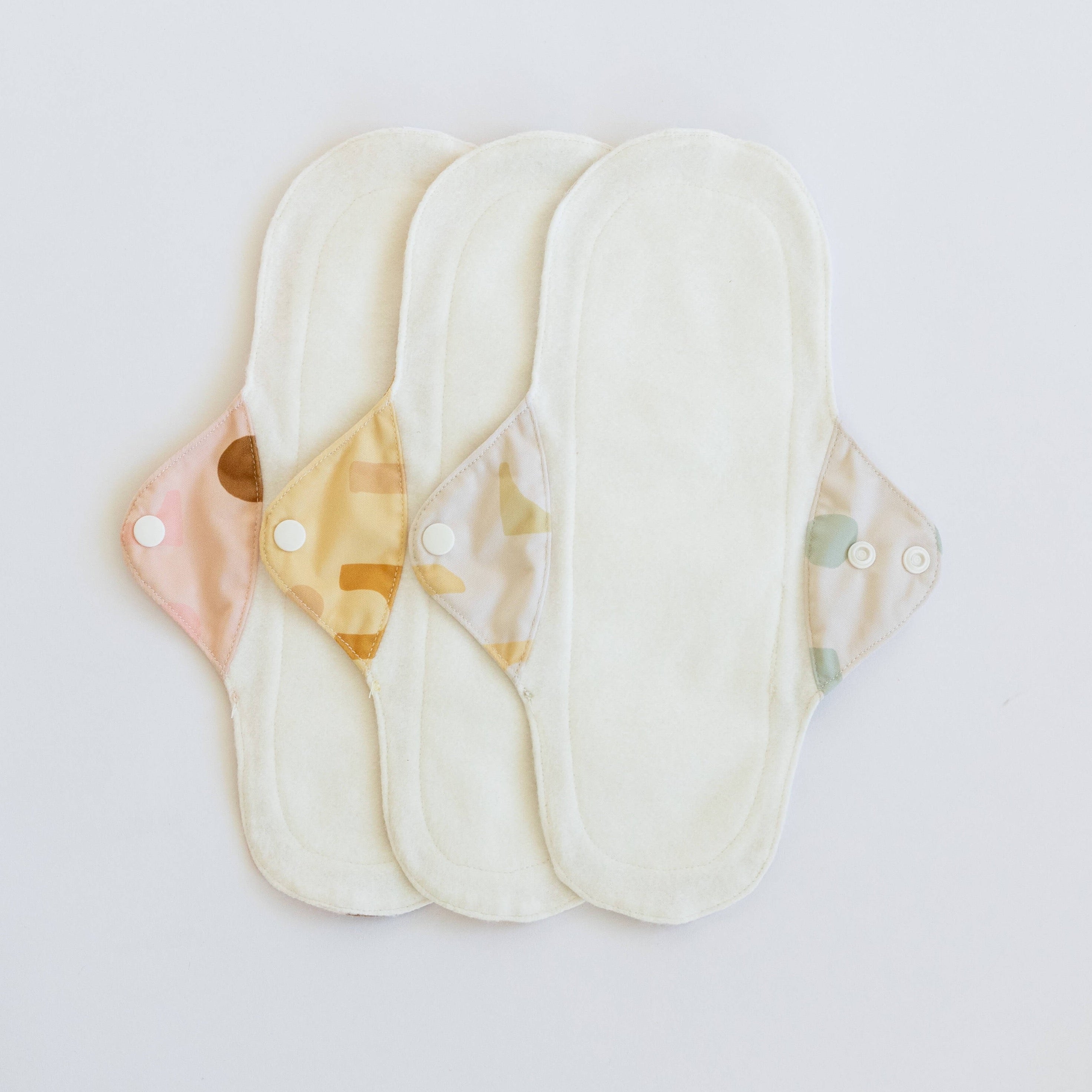 Reusable Cloth Pads | 3 Pack Shapes