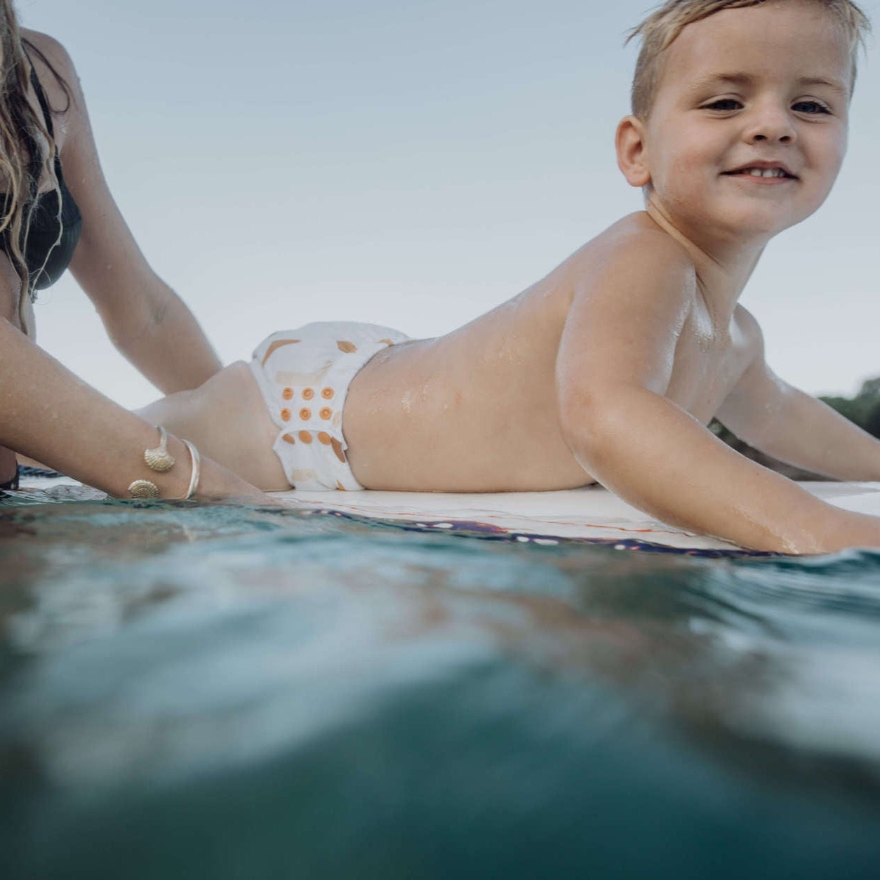 Reusable Swim Nappy | Fresh Apricot
