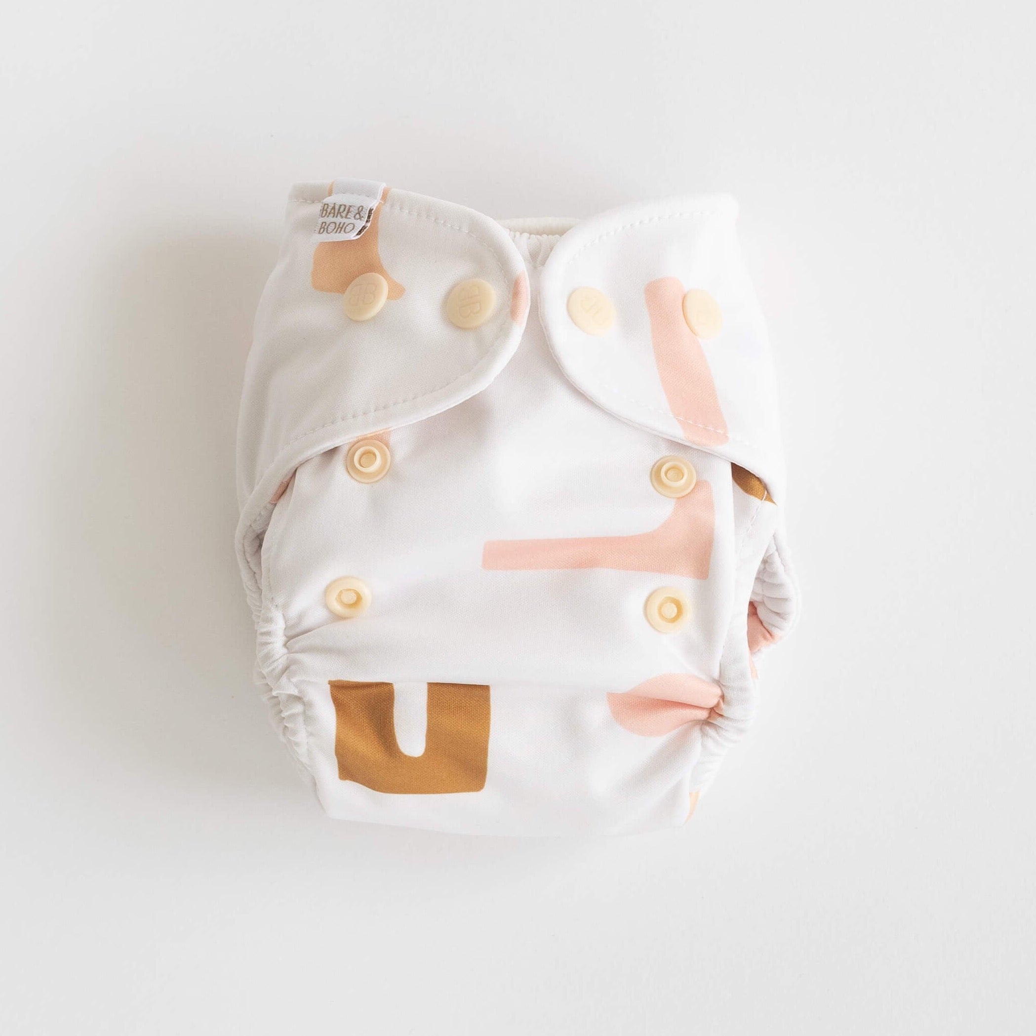 Newborn Soft Cover Nappy 2.0 | Fresh Blush