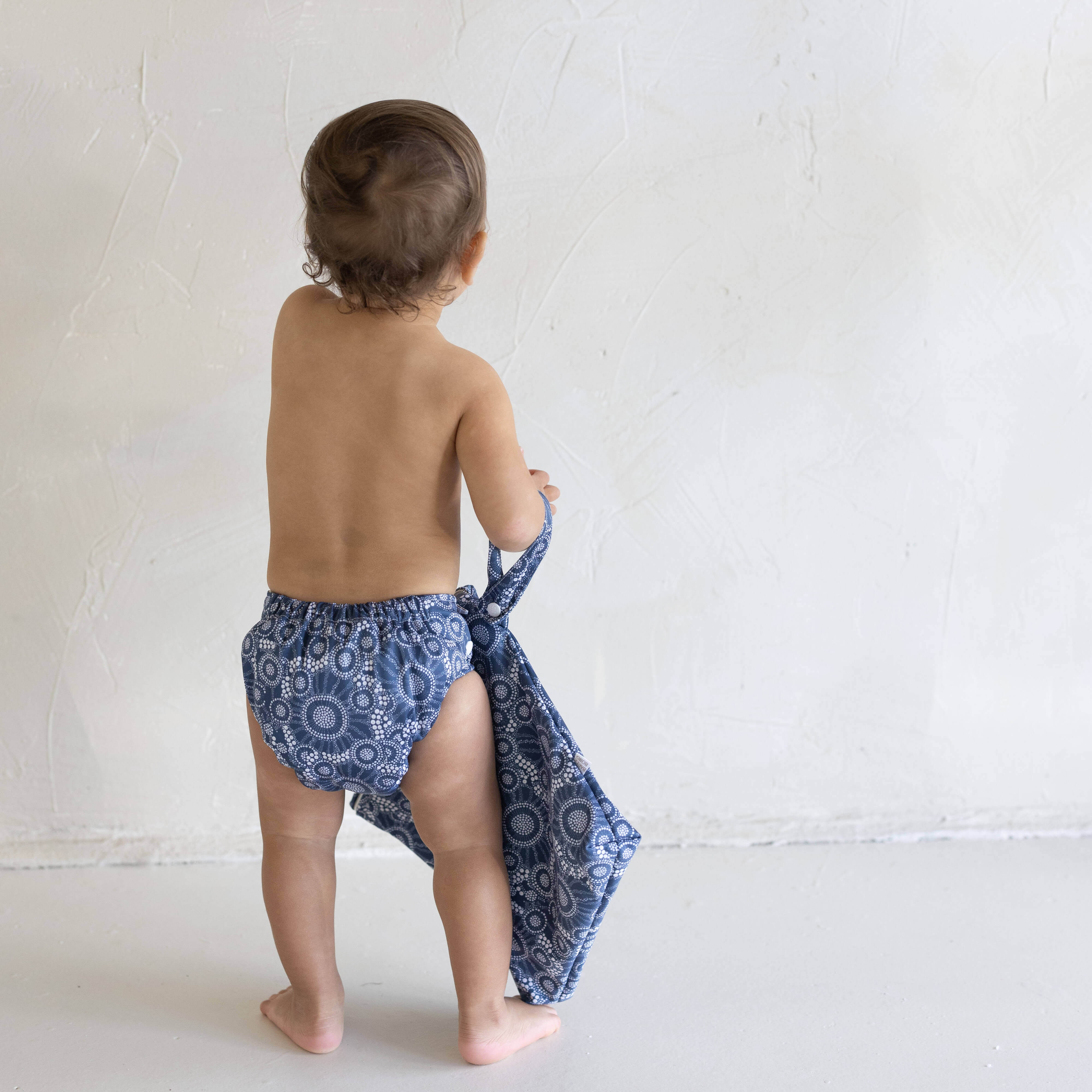 One Size Flexi Cover Nappy 2.0 | Jellyfish Tide