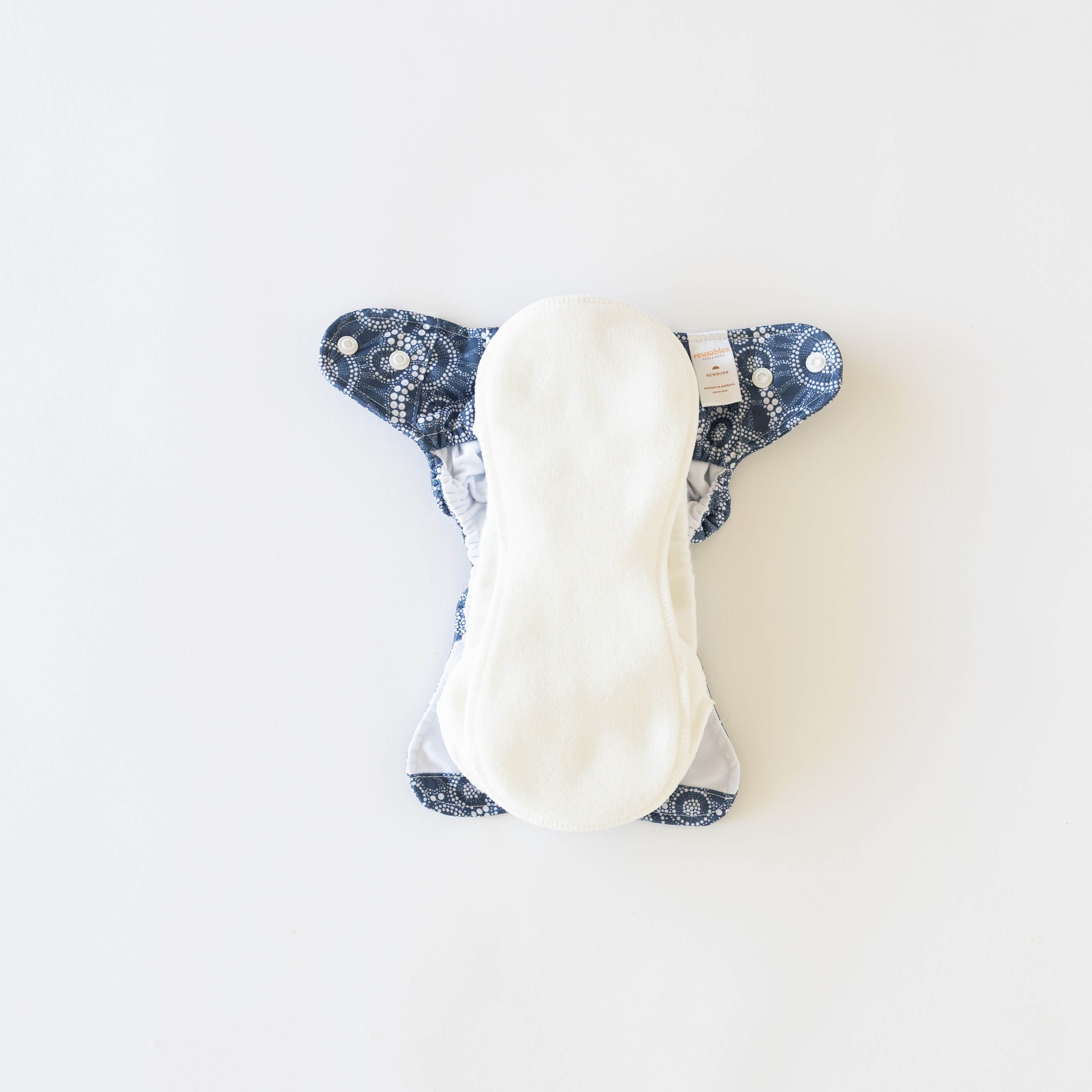 Newborn Nappy Trial Pack Soft Cover | Jellyfish Tide