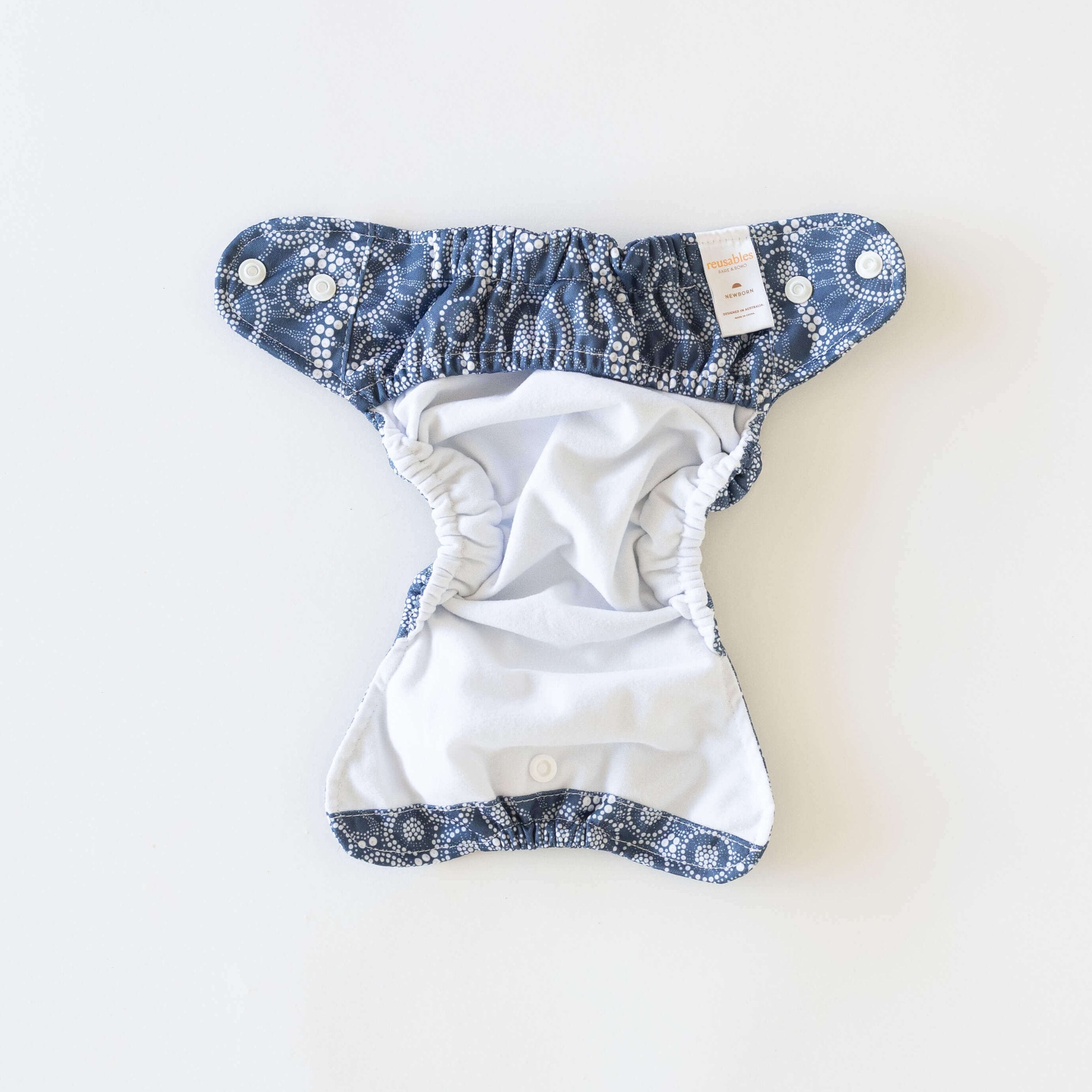 Reusable Nappy Soft Cover | Jellyfish Tide