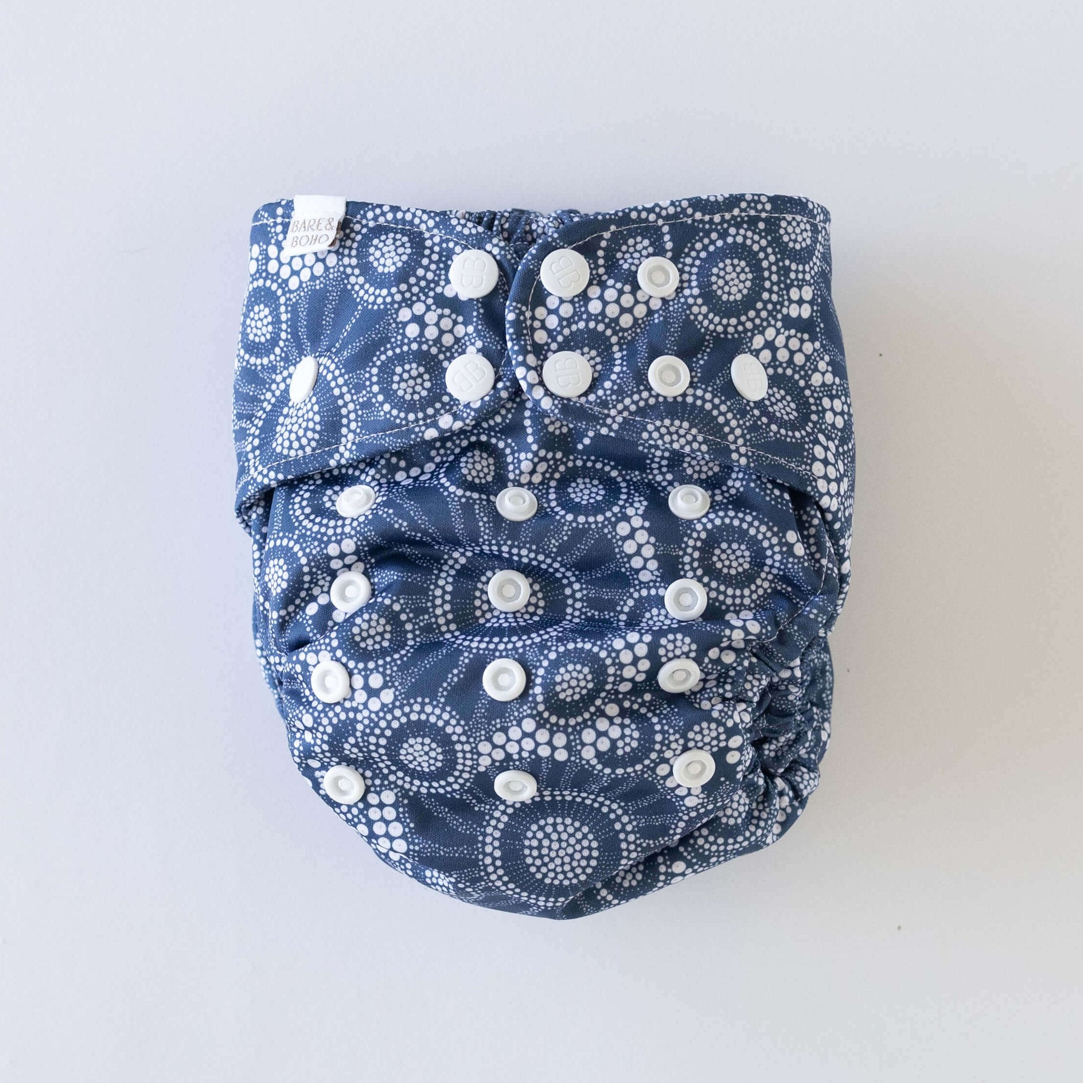 One Size Soft Cover Nappy 2.0 | Jellyfish Tide