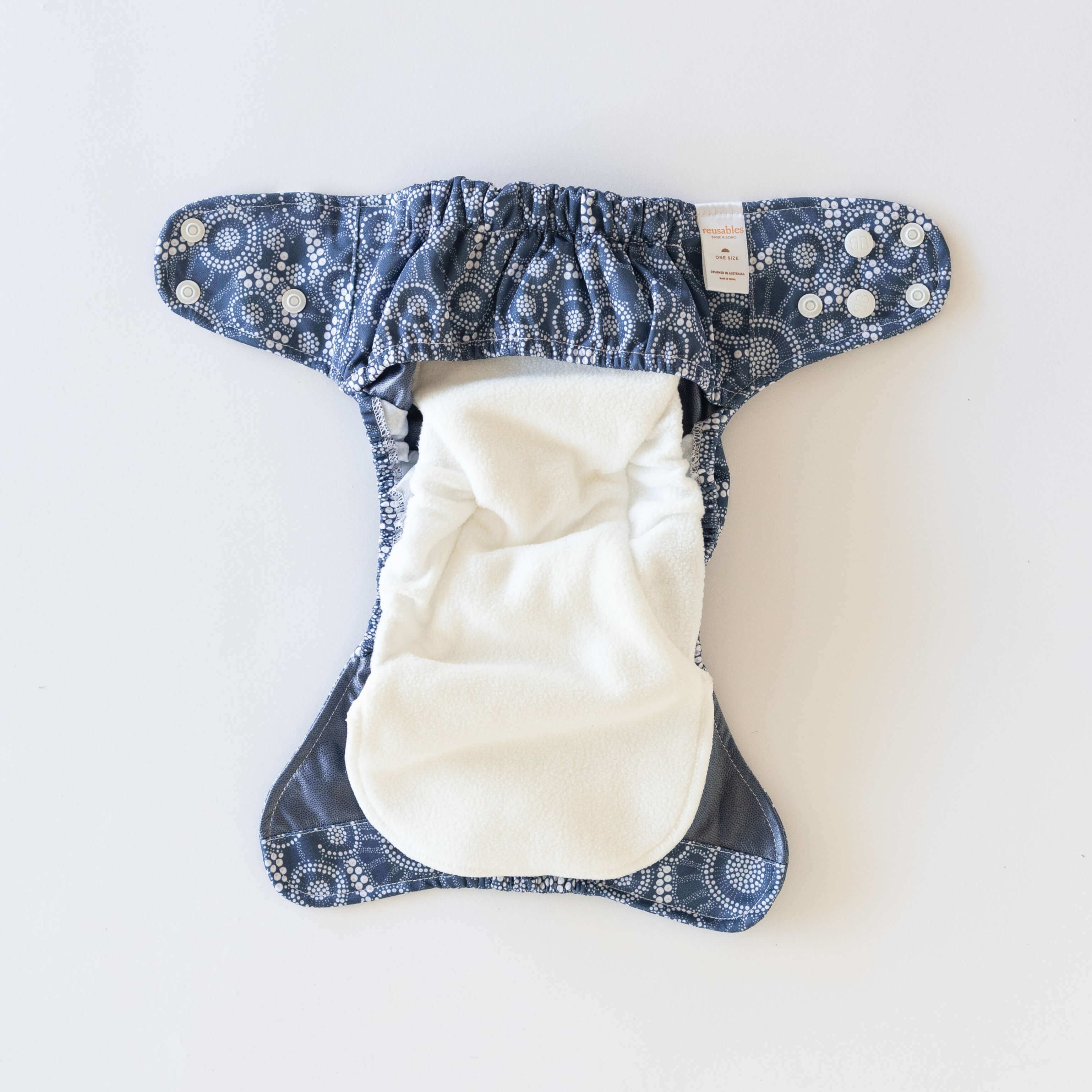 One Size Flexi Cover Nappy 2.0 | Jellyfish Tide