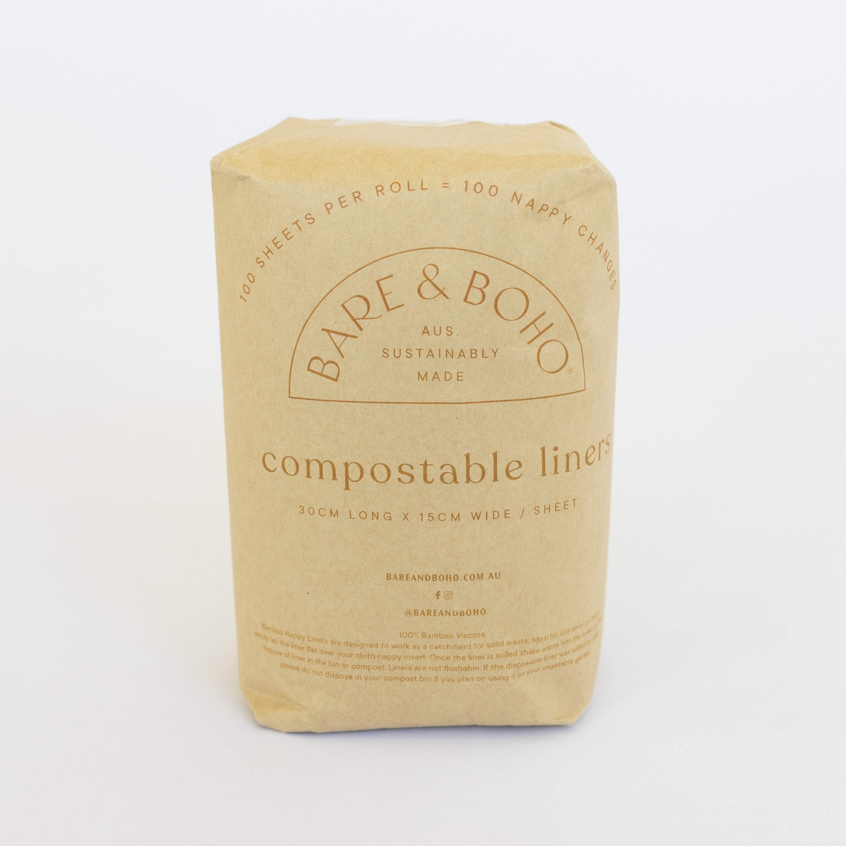 Compostable Nappy Liners | 3 Pack