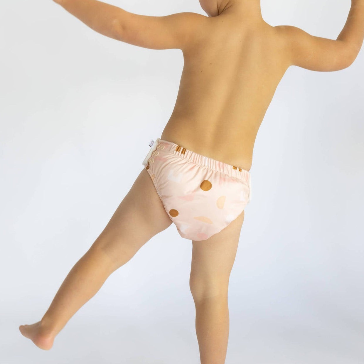 Reusable Swim Nappy | Blush Shapes